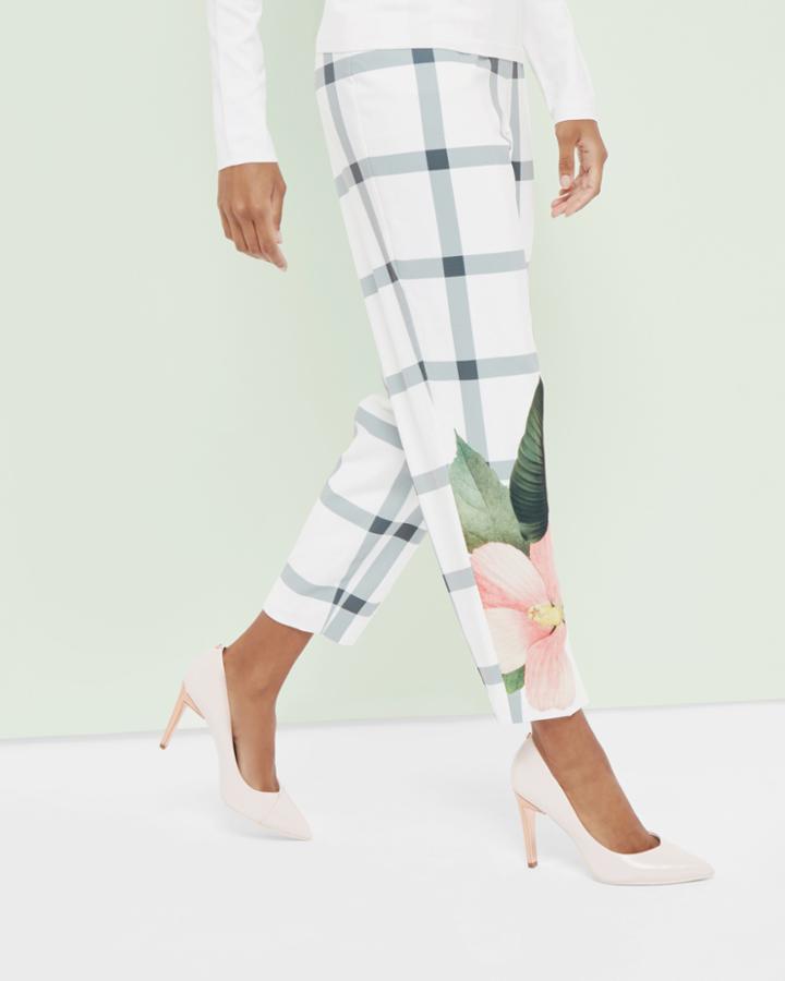 Ted Baker Secret Trellis Cropped Trousers