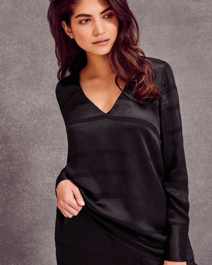 Ted Baker V-neck Woven Top