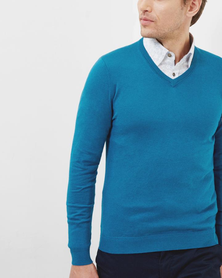 Ted Baker Silk-blend V-neck Sweater