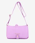 Ted Baker Chain Trim Leather Cross Body Bag Pale