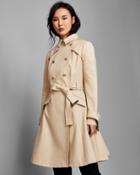 Ted Baker Double Breasted Cotton Trench Coat
