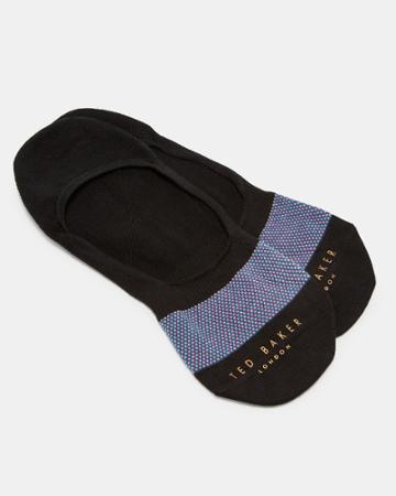 Ted Baker Geometric Detail Cotton Sneaker Liners
