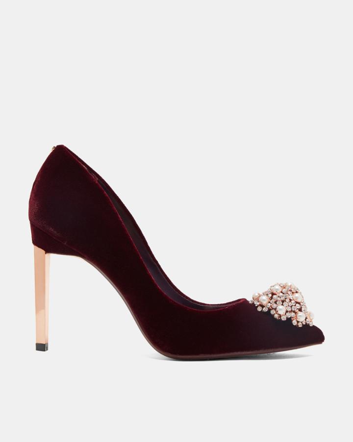 Ted Baker Brooch Embellished Courts