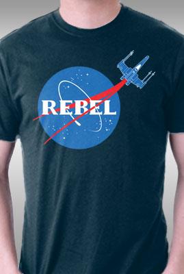Teefury Rebel Emblem By Geekchic Tees