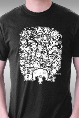 Teefury Sixty Four Bit By Hoborobo
