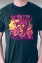 Teefury Heart's On Fire By Beastpop