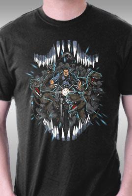 Teefury The Raptor Squad By Zerobriant