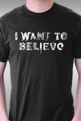 Teefury X-philes - I Want 2 Believe By Captain Ribman