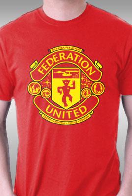 Teefury Federation United By Captain Ribman