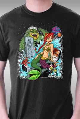 Teefury Mermaid Wars By Tombancroft