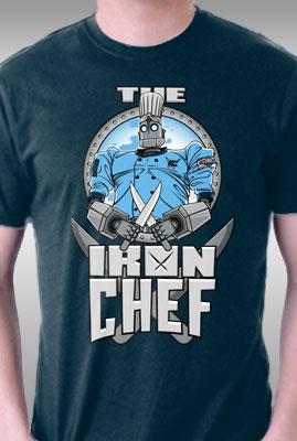 Teefury The Iron Chef By Six Eyed Monster