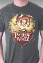Teefury Part Of Your World By Emilie B Kids L T-shirts