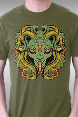 Teefury Miss Monster Medusa By Missmonster