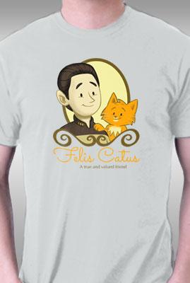 Teefury Felis Catus By Danidraws