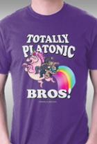 Teefury Totally Platonic Bros By Megmcmuffins