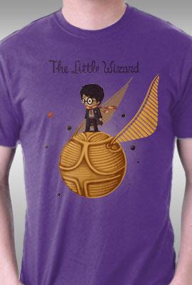 Teefury The Little Wizard By Naolito
