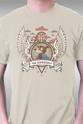 Teefury Fly The Unfriendly Skies By Beware1984