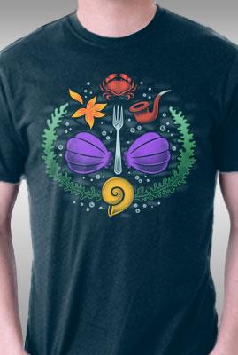 Teefury Mermaid's Crest By Aflagg