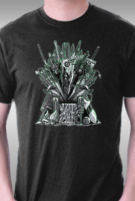 Teefury Throne Of Games By Gillesbone