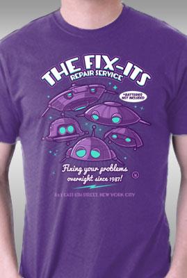 Teefury The Fix-its Repair Service By Bamboota