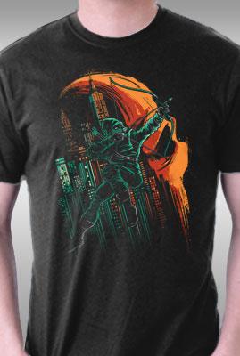 Teefury Green Vigilance By Djkopet