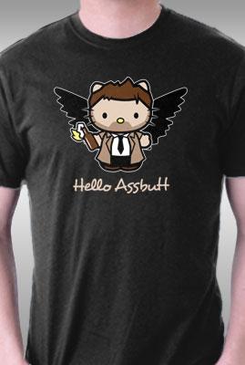 Teefury Hello Assbutt By Matt Parsons