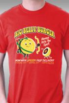 Teefury Big Belly Burger By Dave Perillo
