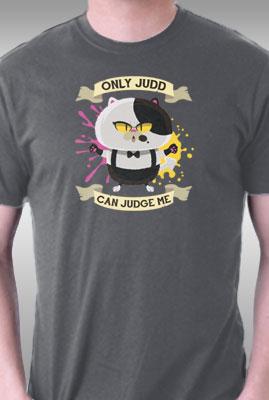 Teefury Only Judd Can Judge Me By Mdk7