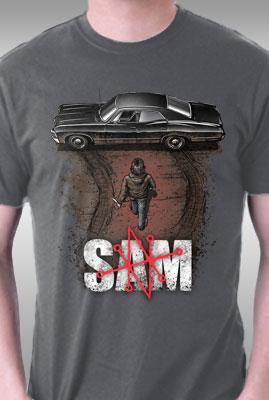 Teefury Sam By Six Eyed Monster Kids L T-shirts