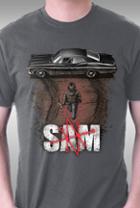 Teefury Sam By Six Eyed Monster Kids L T-shirts