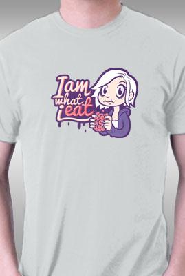 Teefury Ifoodie By Papyroo Kids L T-shirts