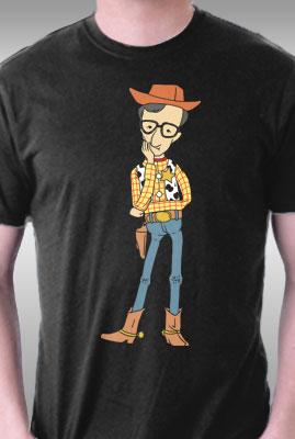 Teefury Woody Allen By Hengswee