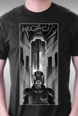 Teefury Fritz Lang's Dredd By Ladymagumba