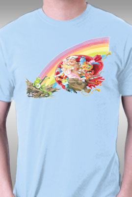 Teefury The Rainbow Creation By Finnathan