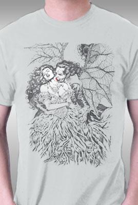 Teefury Vampire's Kiss By Terrell Maltos