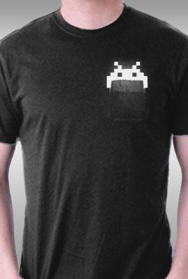 Teefury Pocket Invader By Pacalin