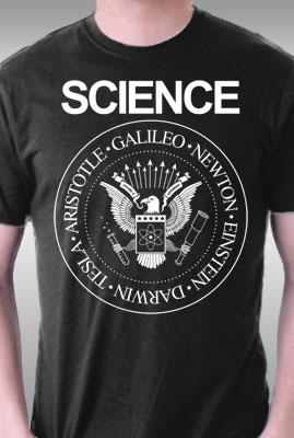 Teefury Science Rocks By Mj