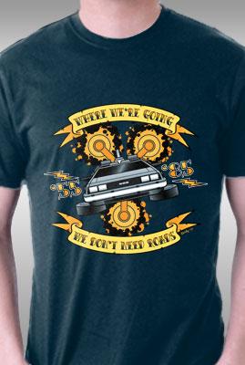 Teefury We Don't Need Roads By Nakedderby