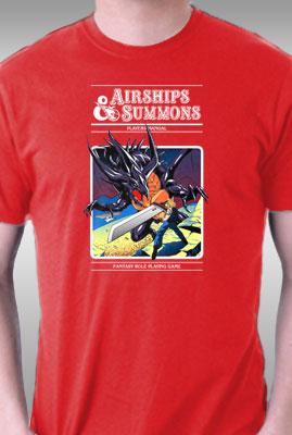 Teefury Airships & Summons By Coinbox Tees