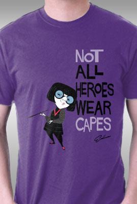 Teefury No Capes By Ursulalopez
