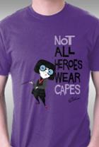 Teefury No Capes By Ursulalopez