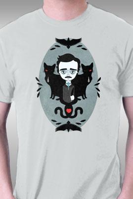 Teefury Edgar Allan Poe And Friends By Murphypop