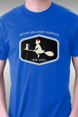Teefury Witch Delivery Service By Jason Cryer