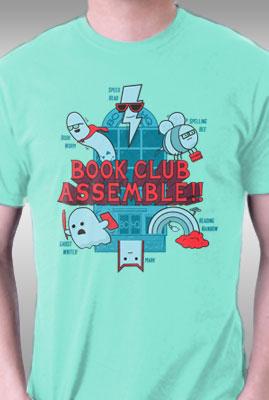 Teefury The League Of Extraordinarily Well Read Gentlemen By Kiwihopper