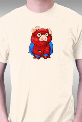 Teefury Spider Pig By Brushrabbit