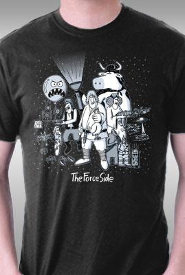 Teefury The Force Side By Mikehandyart