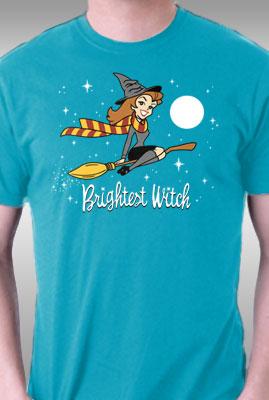 Teefury Brightest Witch By Harebrained