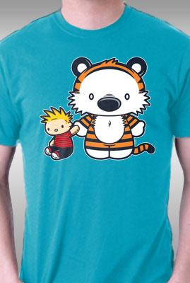 Teefury Hello Tiger By Mikehandyart