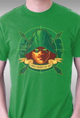 Teefury A City's Protector By Nakedderby