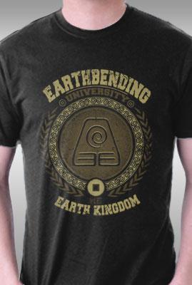 Teefury Earthbending University By Typhoonic